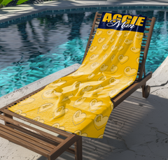 Aggie Mom Beach/Pool Towles - Gold