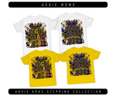 2026 Pre-Sale ~ Aggie Mom Stepping T-Shirt