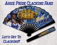 Aggie Boots on the Ground Clacking Fans