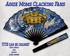 Aggie Boots on the Ground Clacking Fans