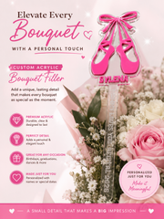 Customized Acrylic Bouquet Filler