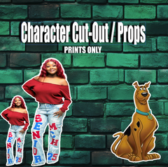 Character Cutout (Print Only)