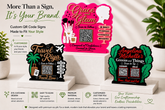 Customized Acrylic QR Scan Sign