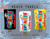 FORD-GERALD FAMILY RUNION BEACH TOWELS
