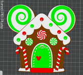 3D Mikey Gingerbread House Soap Holder - Digital Download Only