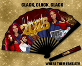 Customized Clacking Fans