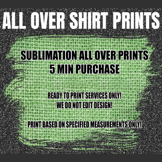 All Over Sublimation Prints