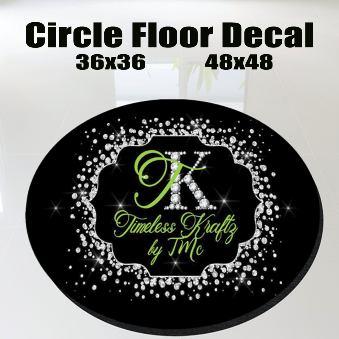 Circle Floor Decal – Timeless Kraftz TMc