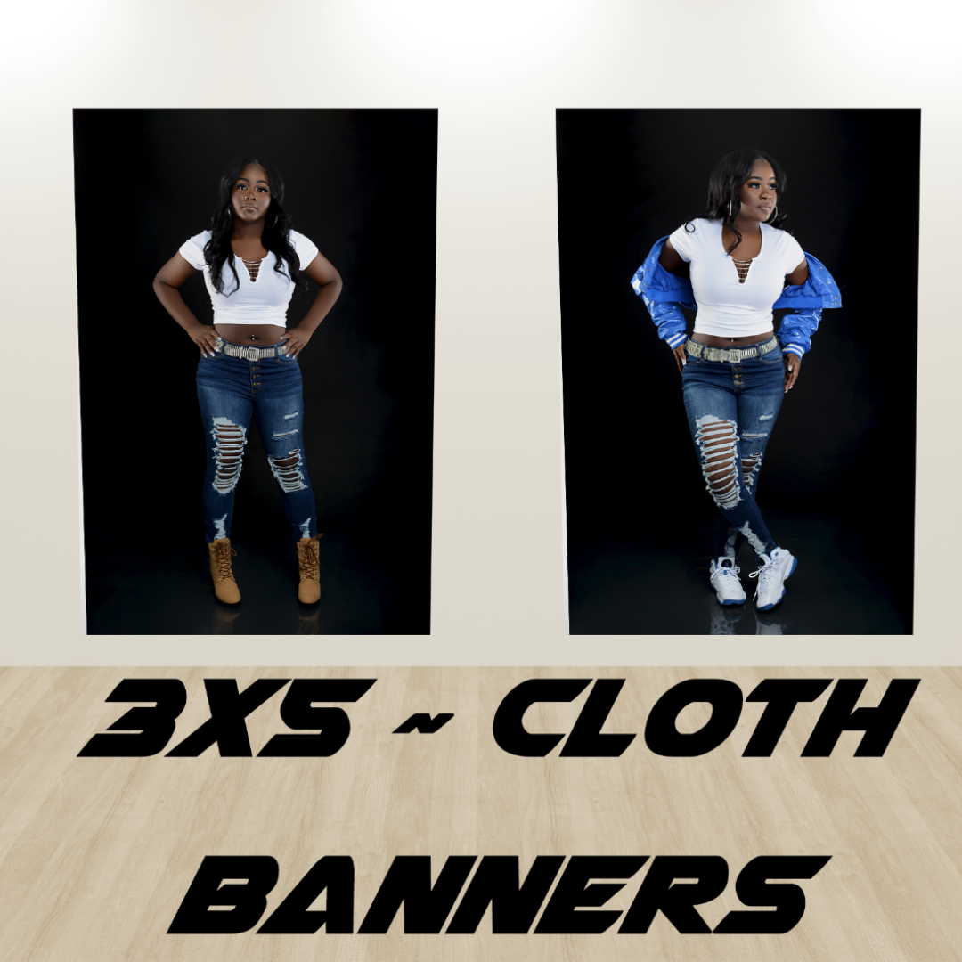 3x5 Cloth Photo Banner