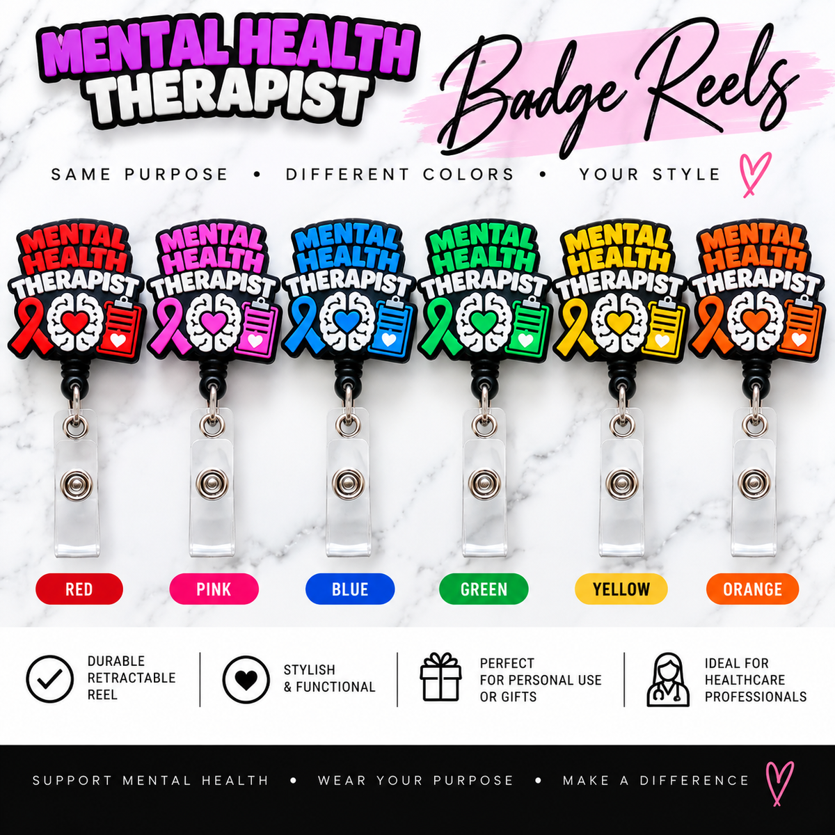 Mental Health Badge Reel
