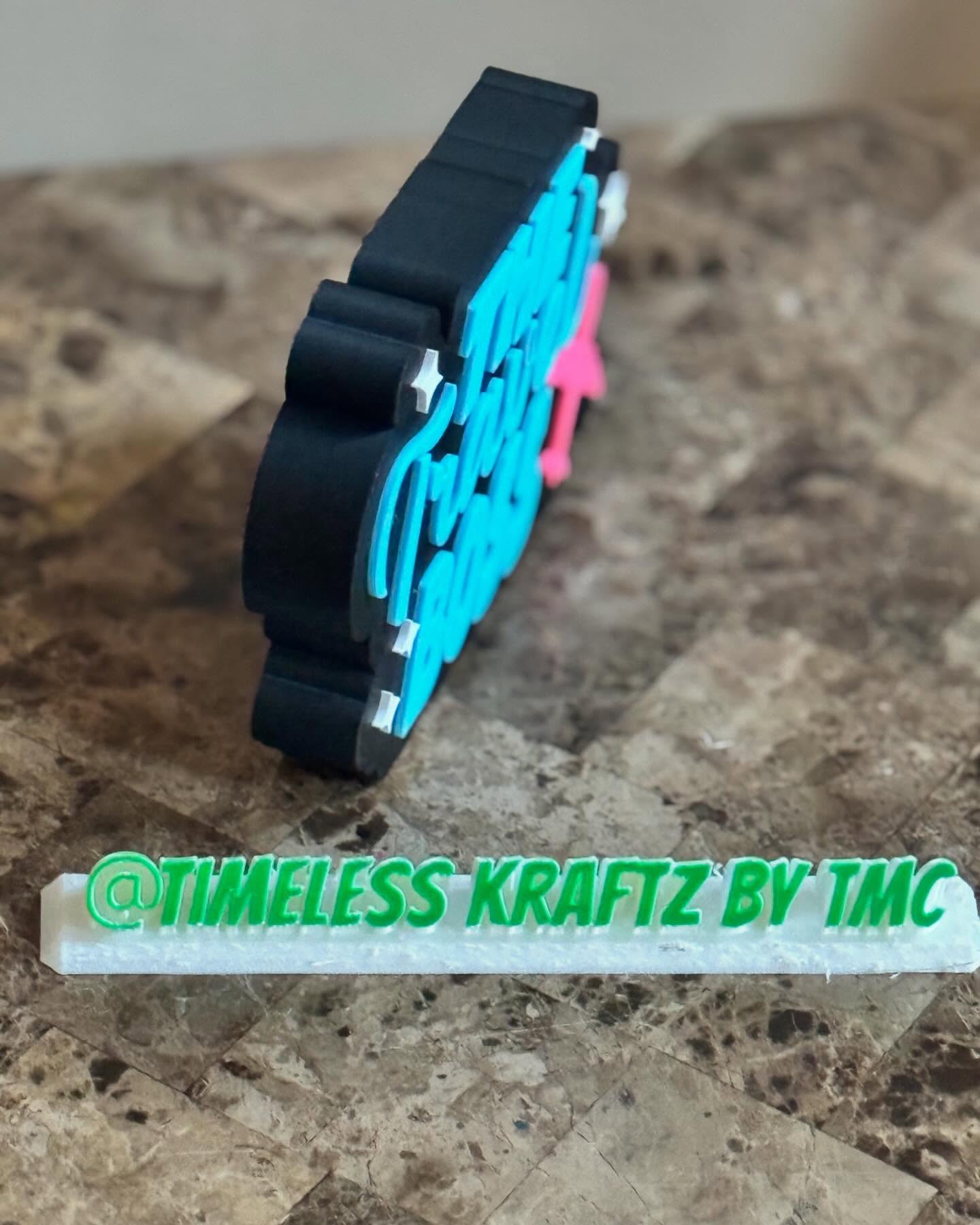 3D Watermark Sign – Timeless Kraftz TMc
