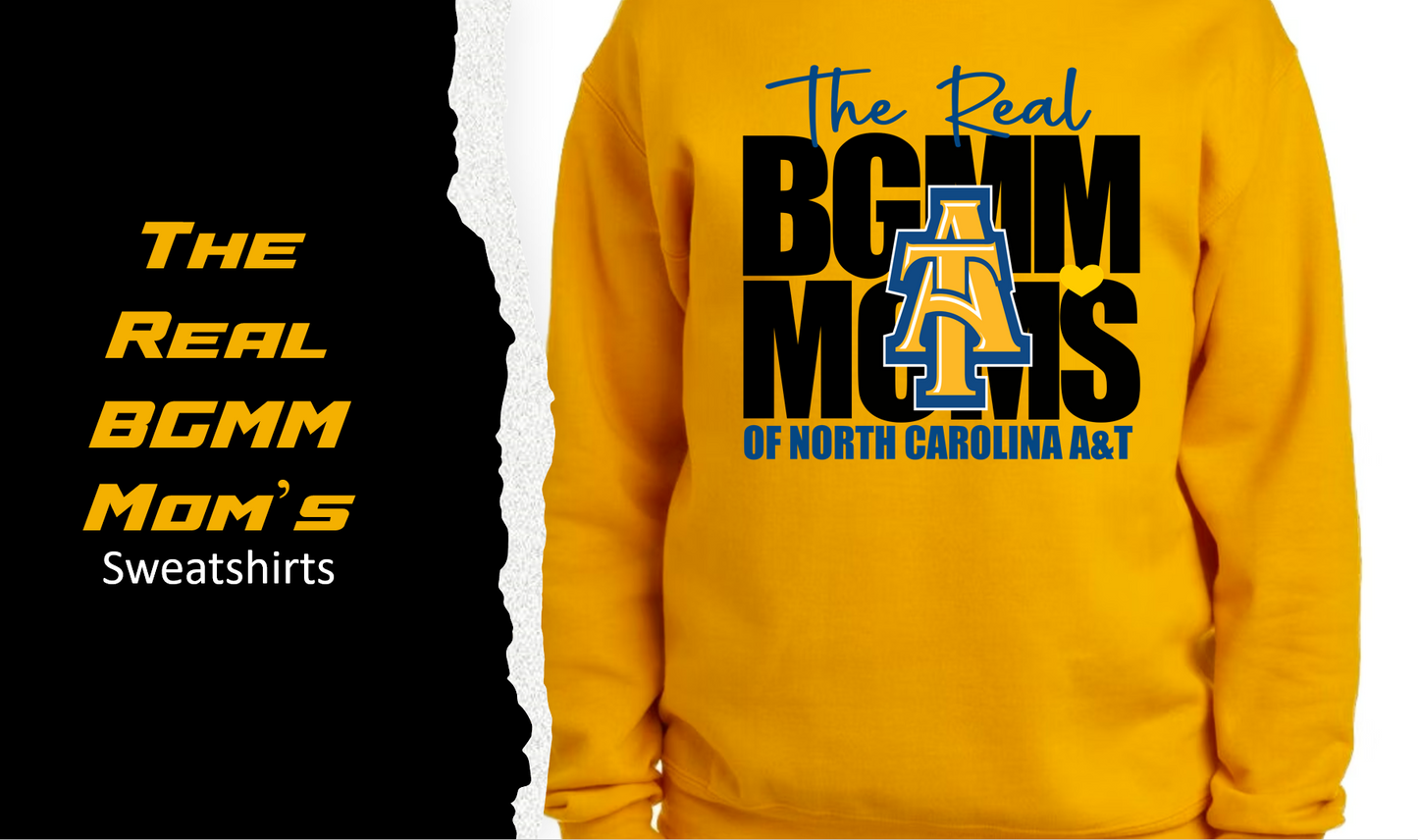 Gold Real BGMM Moms Hoodie or Sweatshirt