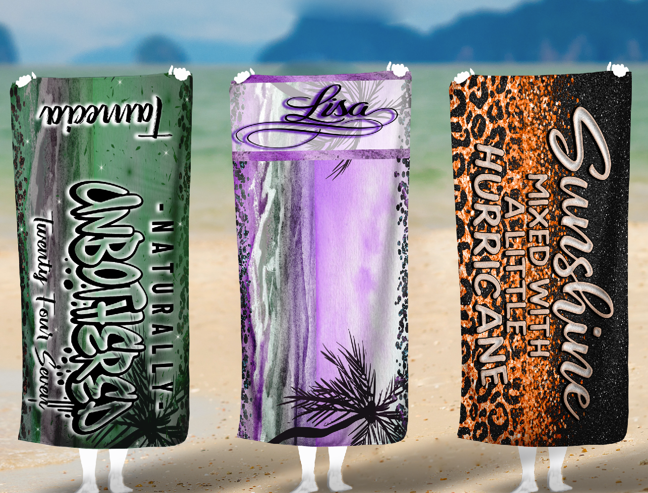 Customized Beach/Pool Towles - Adult