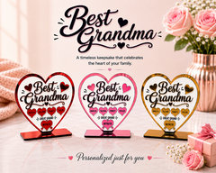 Customized Best Grandma Sign