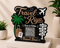 Customized Acrylic QR Scan Sign