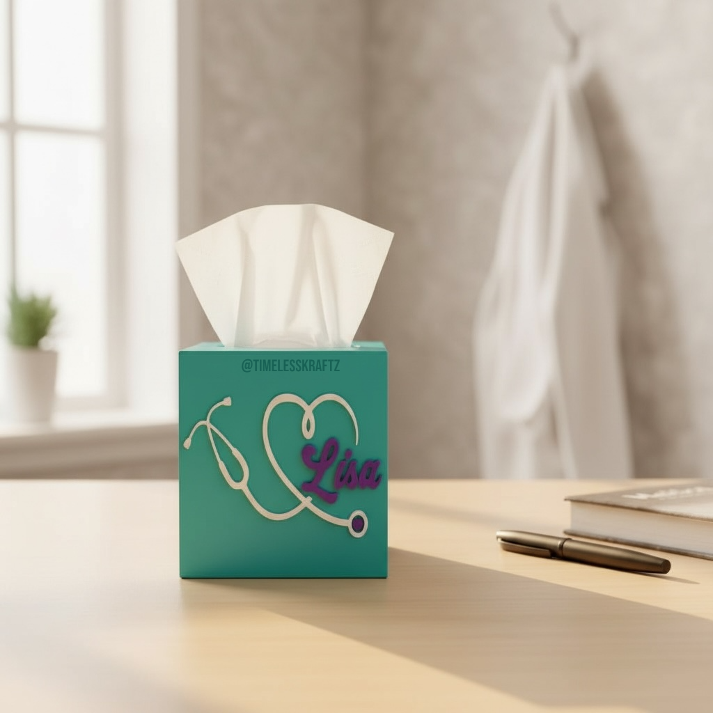HealthCare Tissue Box Cover