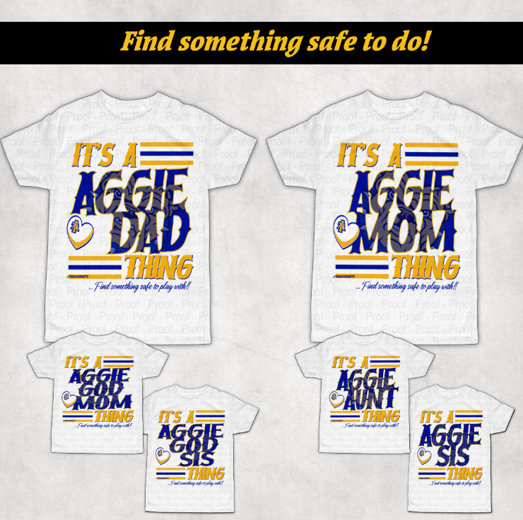Aggie Parent ~ Find Something Safe T-Shirts