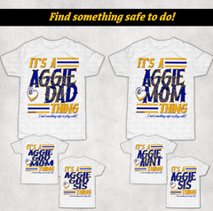Aggie Parent ~ Find Something Safe T-Shirts