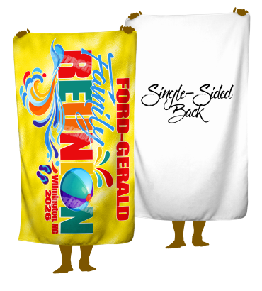 FORD-GERALD FAMILY RUNION BEACH TOWELS