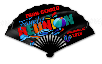FORD-GERALD FAMILY RUNION CLACKING FANS