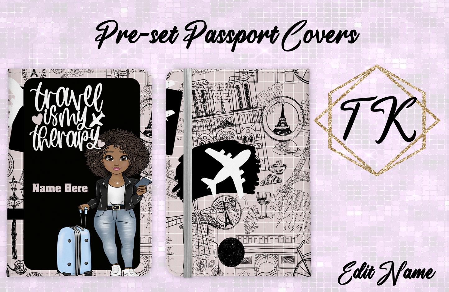 Passport Cover (Pre-set)