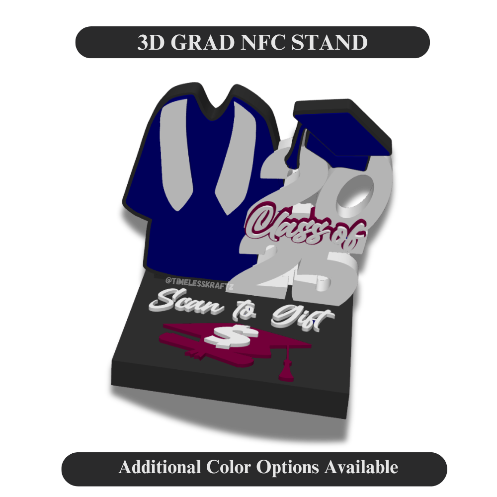 3D NFC Grad Stand