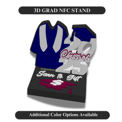 3D NFC Grad Stand