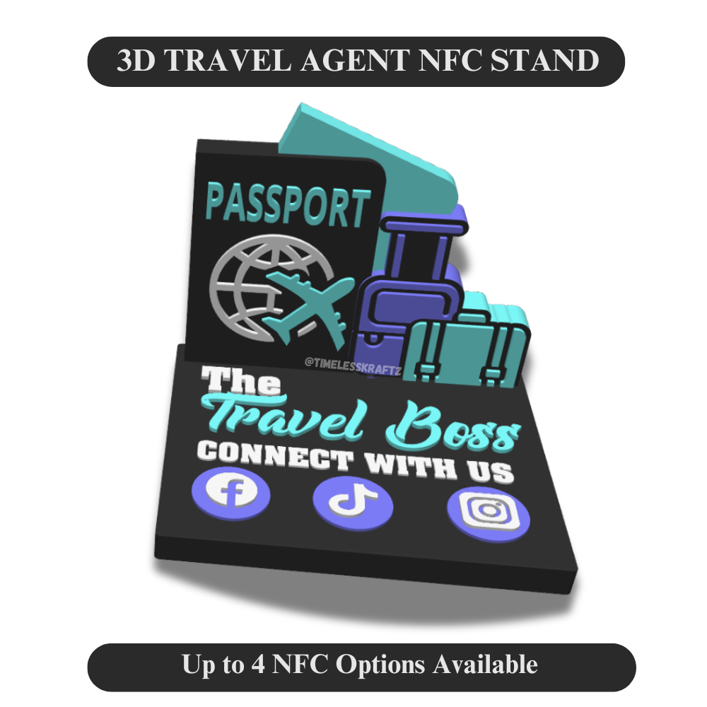 3D CUSTOMIZWD NFC Stand