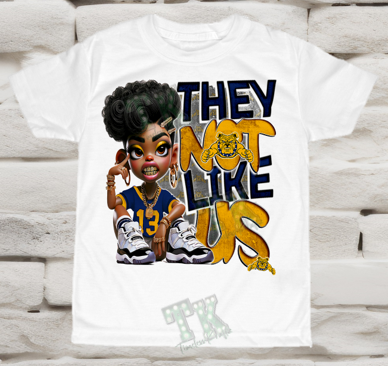 NCAT "They Not Like US" T-Shirts