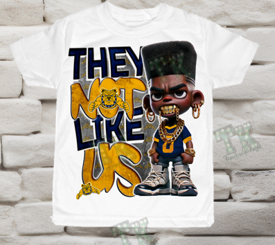 NCAT "They Not Like US" T-Shirts