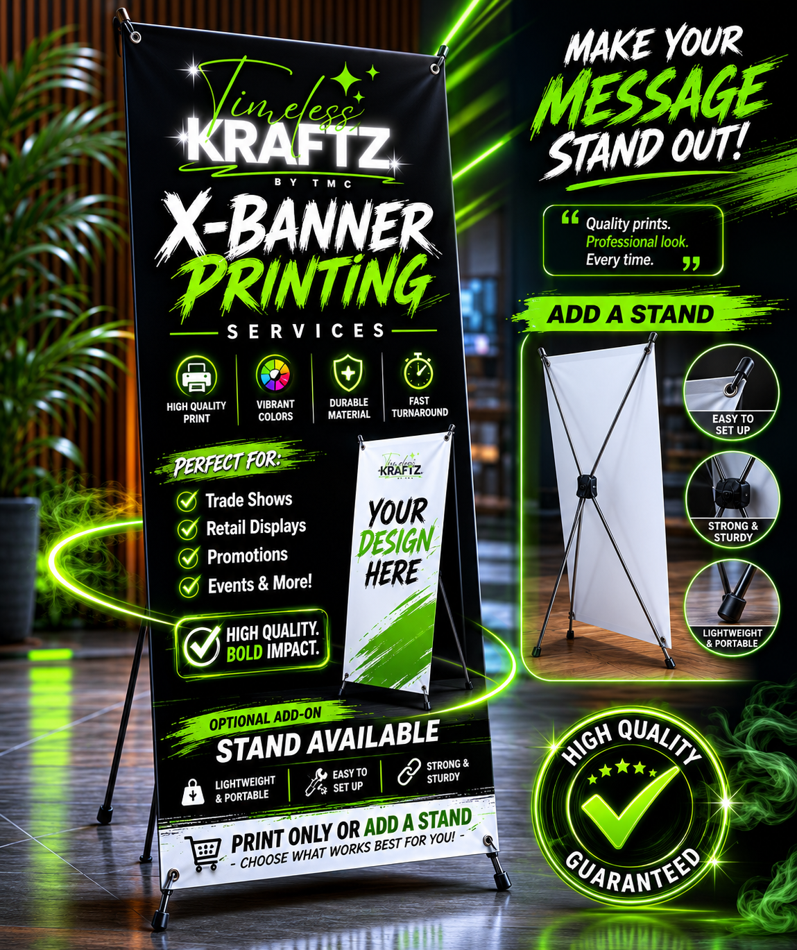 X-Banner Prints Only