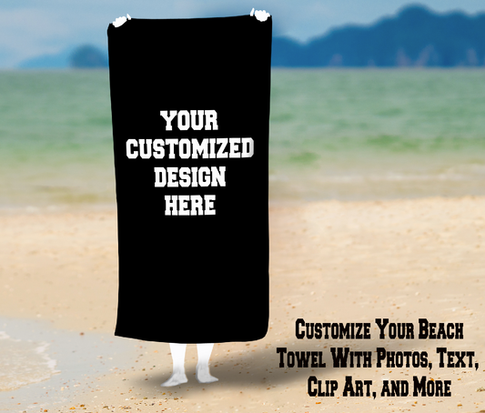 Customized Beach/Pool Towles - Adult