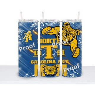 NC A&T Parent 20oz Tumblers