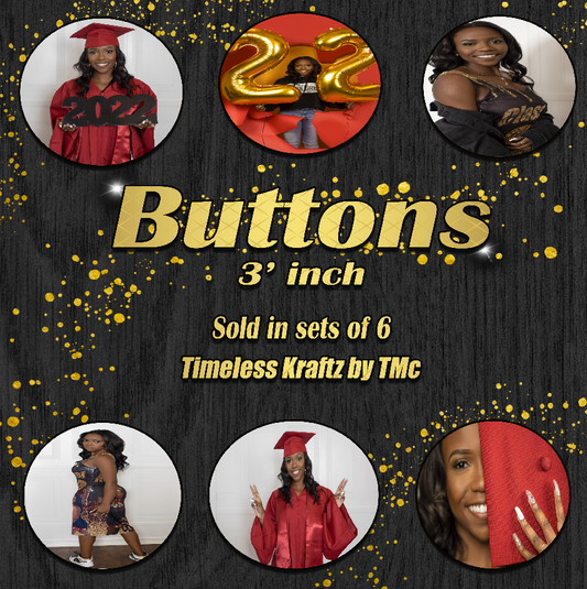 3 inch Buttons