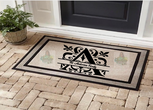 Monogram Doormats