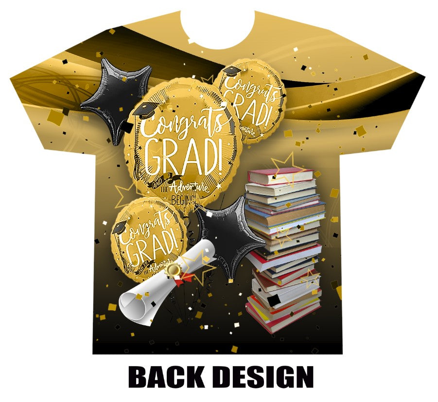 Customized All Over Print T-Shirt - Grad 1