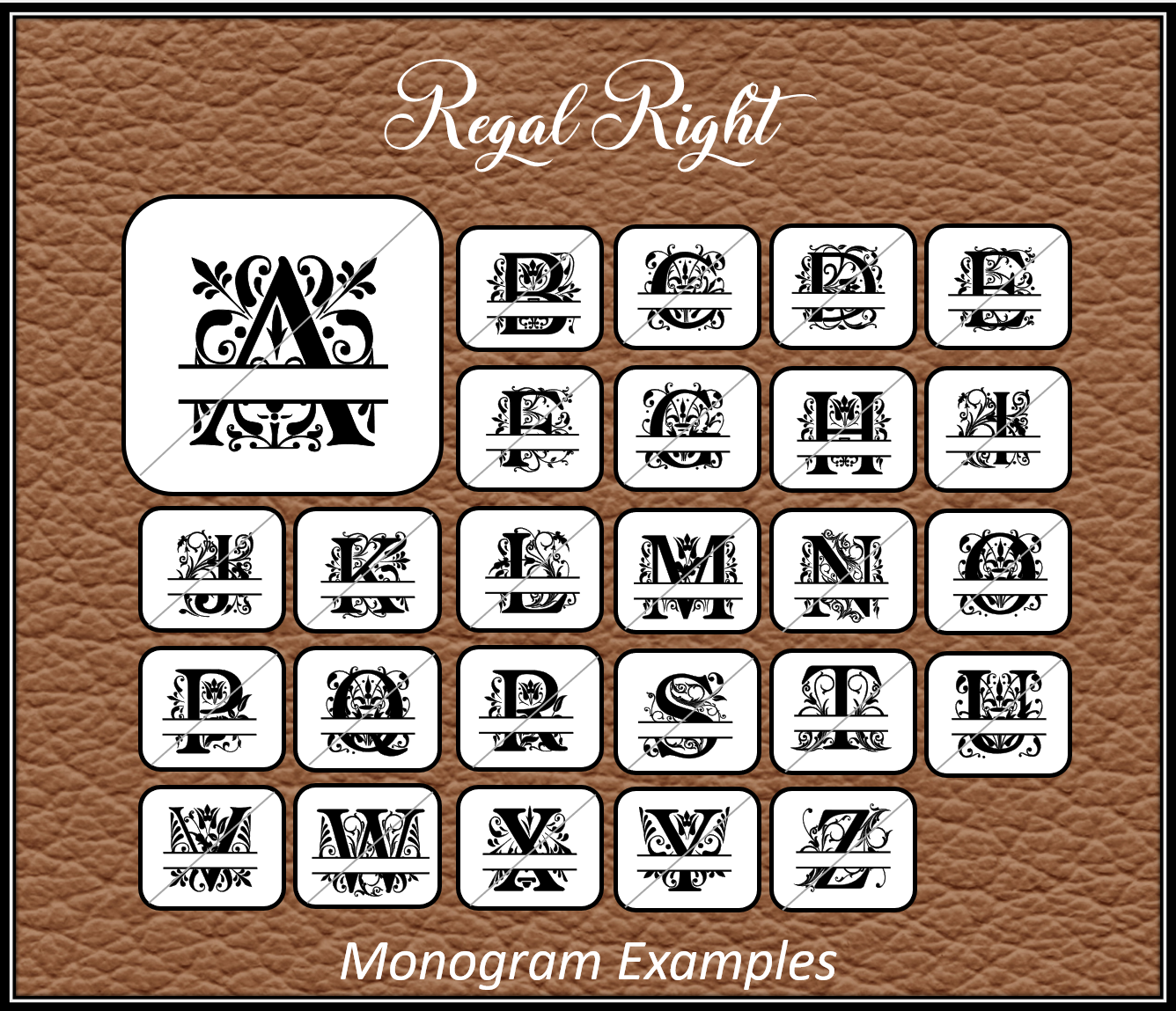 Monogram Doormats